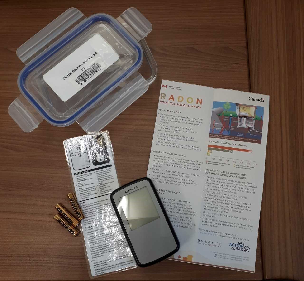 Digital Radon Detector | Owen Sound & North Grey Union Public Library ...
