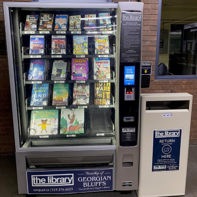 Shallow Lake Library Community Kiosk